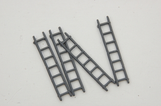 Ladders, Metal (4) (HO Scale)