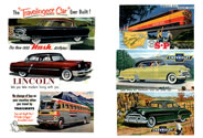 Automotive & Transportation Billboards 1940's and 1950's (HO Scale)