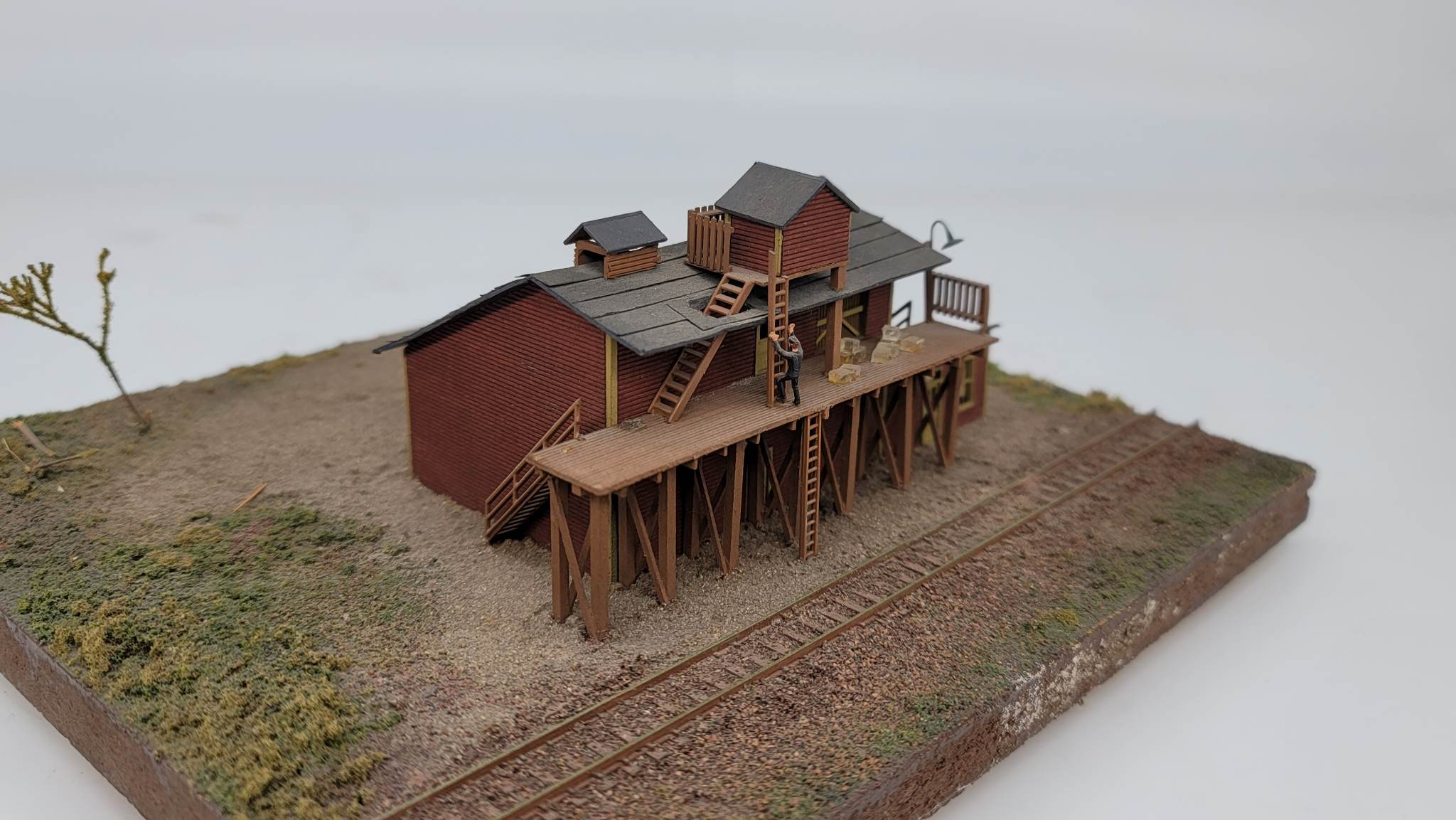 Brookside Icehouse (N Scale)