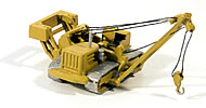Crawler with Side Boom (RR Wrecking Crane) (N Scale)