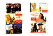 "Stars of the Past" RC Cola Billboards 1940's-50's (HO Scale)