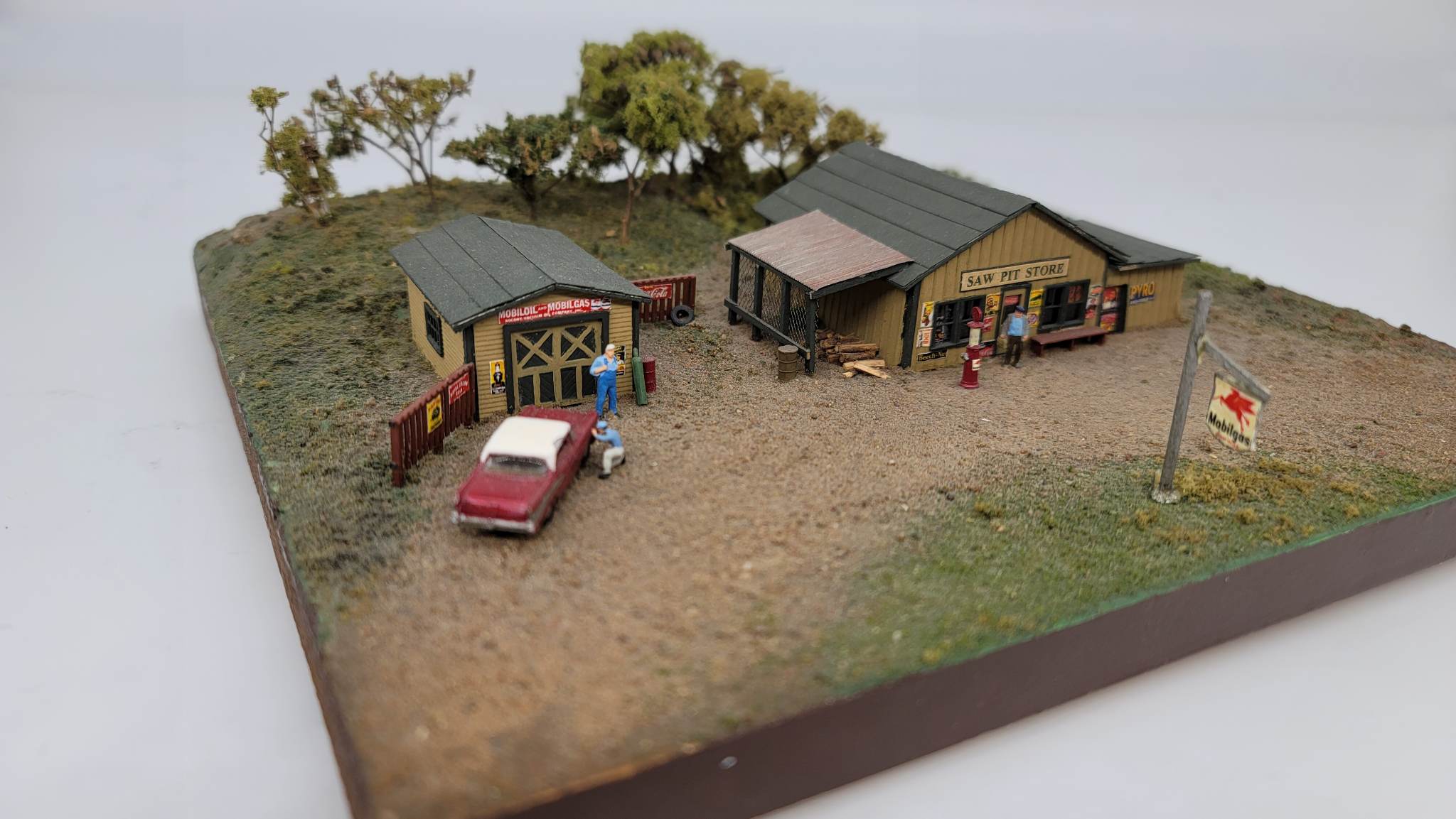 Saw Pit Store (N Scale)
