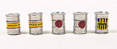 Custom Barrels Silver Industrial (HO Scale)