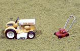 Lawn Mower Set (2) (HO Scale)