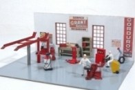 Gas Station Interior Equipment & Tool Detail Set (HO Scale)