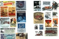 Vintage Racing & Speedway Signs 1920s-40s (HO Scale)