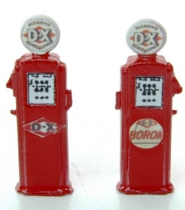 Deluxe Custom Gas Pump- DX (HO Scale)