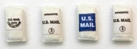 Custom U.S. Mail Sacks(4) (HO Scale)