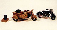 Motorcycles - Classic 1947 Model (HO Scale)