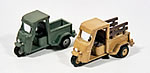 Cushman Trucksters(2pack) (HO Scale)