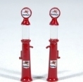 Gravity Feed Gas Pump - Mobil (HO Scale)