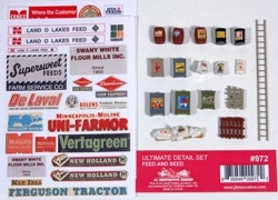 Ultimate Detail Set Feed & Seed (HO Scale)